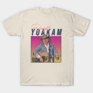 Dwight Yoakam // 80s Styled Vintage Design T-Shirt